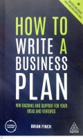 HOW TO WRITE A BUSINESS PLAN