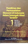 Pemikiran dan PermasalahanEkonomi di Indonesia dalam  Setengah Abad Terakhir 1 1945-1959