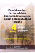 Pemikiran dan Permasalahan Ekonomi di Indonesia dalam Setengah Abad Terakhir 4 1982-1997