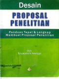 Desain PROPOSAL PENELITIAN