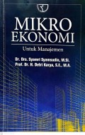 MIKRO EKONOMI Untuk Manajemen