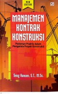 MANAJEMEN KONTRAK KONSTRUKSI